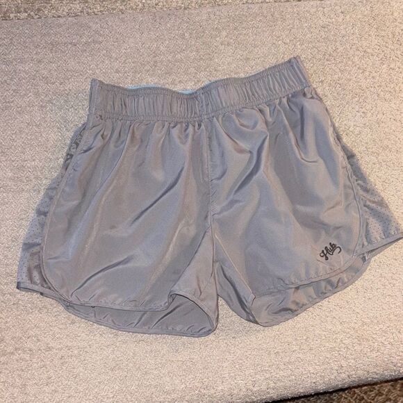 Huk Women's Gray Athletic Shorts - Picture 1 of 9